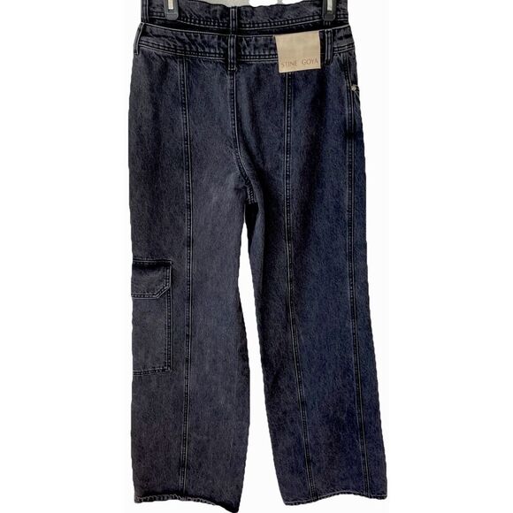 STINE GOYA Paul, 1909 Denim - Wide leg black jeans size 27 NWOT - Picture 6 of 7